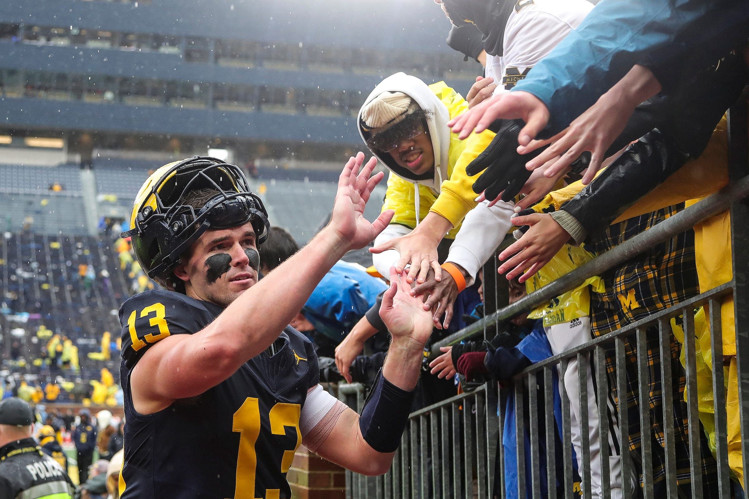 Michigan QB Jack Tuttle - Source: Imagn